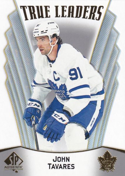 insert karta JOHN TAVARES 21-22 SP Authentic True Leaders číslo TL-5